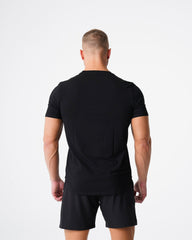 Black Pulse Fitted Tee Black | NVGTN Discount