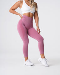 Pastel Pink Contour Seamless Leggings Pastel Pink | NVGTN Discount