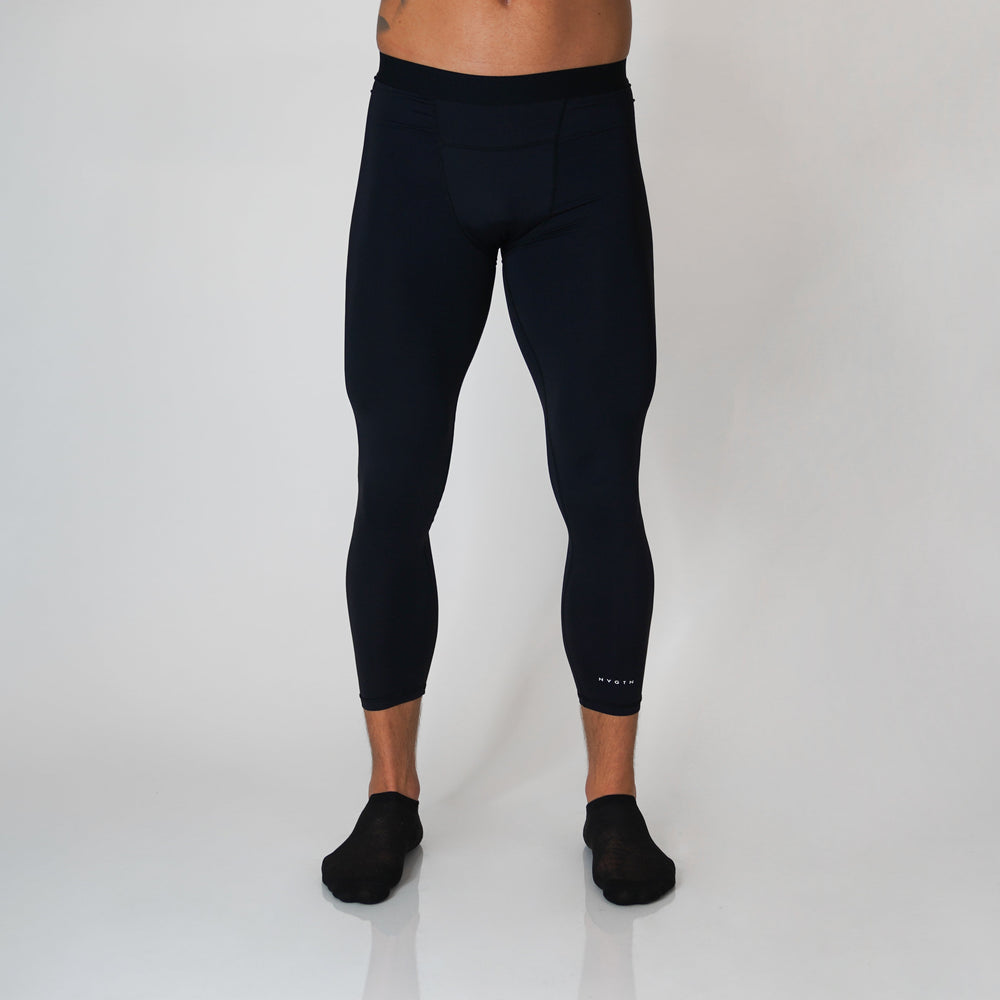 Compression Pants 3/4 Length Black | NVGTN Outlet