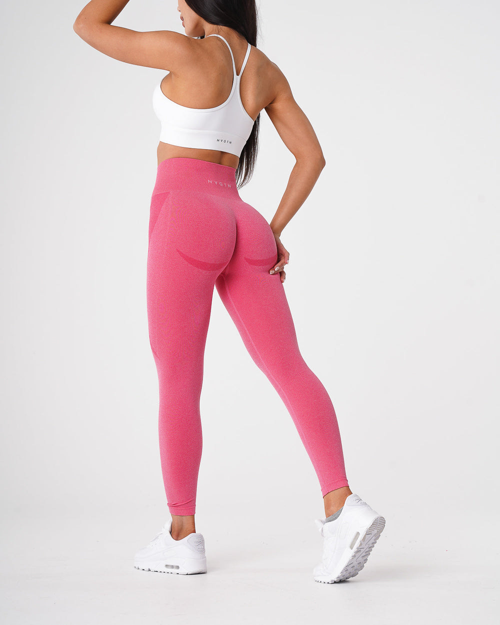 Hot Pink Contour Seamless Leggings Hot Pink | NVGTN For Sale