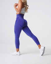 Electric Blue Contour Seamless Leggings Electric Blue | NVGTN Outlet