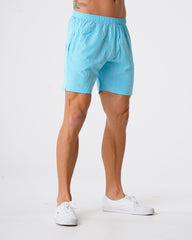 Aqua Flex Shorts Aqua | NVGTN New