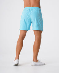 Aqua Flex Shorts Aqua | NVGTN New