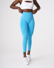 Aqua Contour Seamless Leggings Aqua | NVGTN Outlet