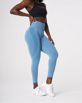 Sky Blue Contour Seamless Leggings Sky Blue | NVGTN Online