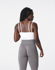 White Poise Bra Top White | NVGTN US