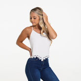 White Sweet Summer Tank White | NVGTN Online