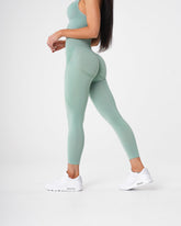 Sage Green Contour Seamless Leggings Sage Green | NVGTN Discount