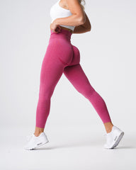 Crimson Curve Seamless Leggings Crimson | NVGTN US