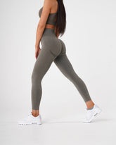 Khaki Green Curve Seamless Leggings Khaki Green | NVGTN Near Me