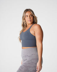 Stone Grey Matrix Bra Top Stone Grey | NVGTN Online Shop