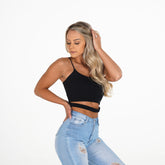 Black Night Out Crop Top Black | NVGTN US