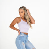 Lilac Sweetheart Crop Lilac | NVGTN US