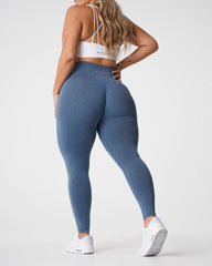Slate Blue NV Seamless Leggings Slate Blue | NVGTN For Sale
