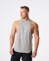 Grey Pulse Edge Tank Grey | NVGTN New