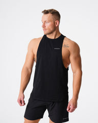 Black Pulse Edge Tank Black | NVGTN Outlet