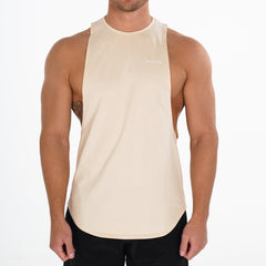 Beige Pulse Edge Tank Beige | NVGTN Online Shop