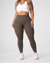 Olive Solid Seamless Leggings Olive | NVGTN Discount