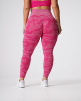 Fuchsia Camo Seamless Leggings Fuchsia | NVGTN New