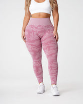 Pastel Pink Camo Seamless Leggings Pastel Pink | NVGTN Near Me