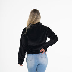 Black Full Length Teddy Fleece Black | NVGTN For Sale