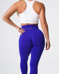 Cobalt Solid Seamless Leggings Cobalt | NVGTN US