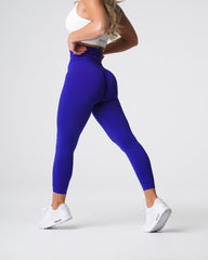 Cobalt Solid Seamless Leggings Cobalt | NVGTN US