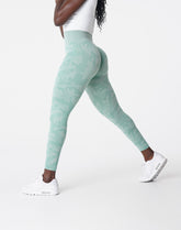 Sage Green Camo Seamless Leggings Sage Green | NVGTN Online Shop