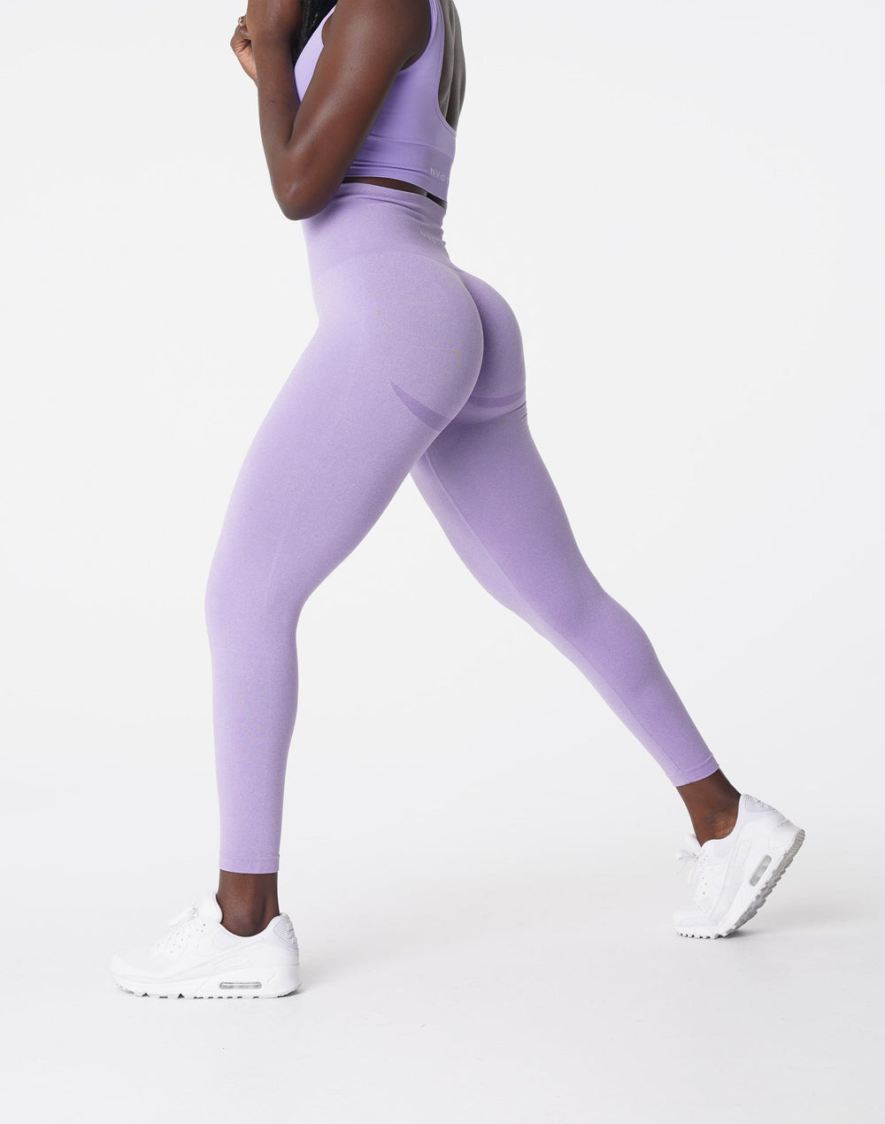 Lilac Curve Seamless Leggings Lilac | NVGTN Discount