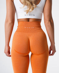 Burnt Orange Curve Seamless Leggings Burnt Orange | NVGTN Sale