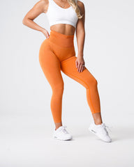 Burnt Orange Curve Seamless Leggings Burnt Orange | NVGTN Sale