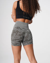 Khaki Green Camo Seamless Shorts Khaki Green | NVGTN Near Me