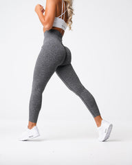 Black Speckled Scrunch Seamless Leggings Black Speckled | NVGTN US