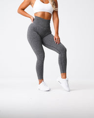 Black Speckled Scrunch Seamless Leggings Black Speckled | NVGTN US