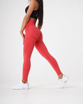Candy Apple Contour Seamless Leggings Candy Apple | NVGTN Sale