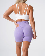 Lilac Scrunch Seamless Shorts Lilac | NVGTN Online