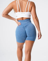 Sky Blue Scrunch Seamless Shorts Sky Blue | NVGTN Online Shop