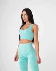 Mint Eclipse Seamless Bra Mint | NVGTN Outlet