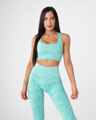 Mint Eclipse Seamless Bra Mint | NVGTN Outlet