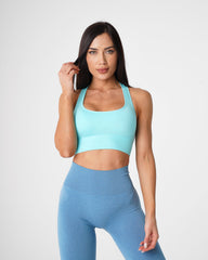 Aqua Ignite Seamless Bra Aqua | NVGTN US