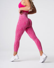 Fuchsia Zebra Seamless Leggings Fuchsia | NVGTN Online Shop