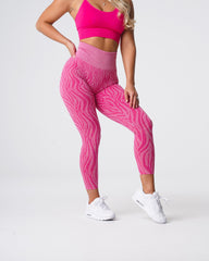 Fuchsia Zebra Seamless Leggings Fuchsia | NVGTN Online Shop