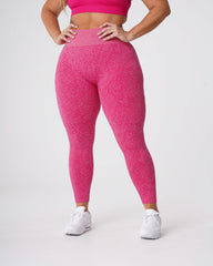 Fuchsia Snakeskin Seamless Leggings Fuchsia | NVGTN Online