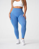 Ocean Blue Contour Seamless Leggings Ocean Blue | NVGTN Online