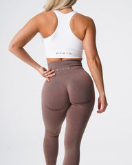 Cocoa Contour Seamless Leggings Cocoa | NVGTN New