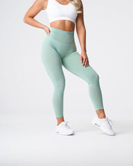 Sage Green Curve Seamless Leggings Sage Green | NVGTN New