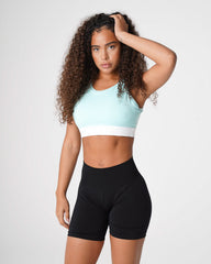 Sea Foam Green Agility Bra Sea Foam Green | NVGTN For Sale