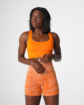 Tangerine Ignite Seamless Bra Tangerine | NVGTN Sale
