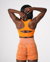 Tangerine Ignite Seamless Bra Tangerine | NVGTN Sale