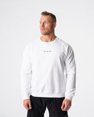 White Crew Neck Sweatshirt White | NVGTN Discount